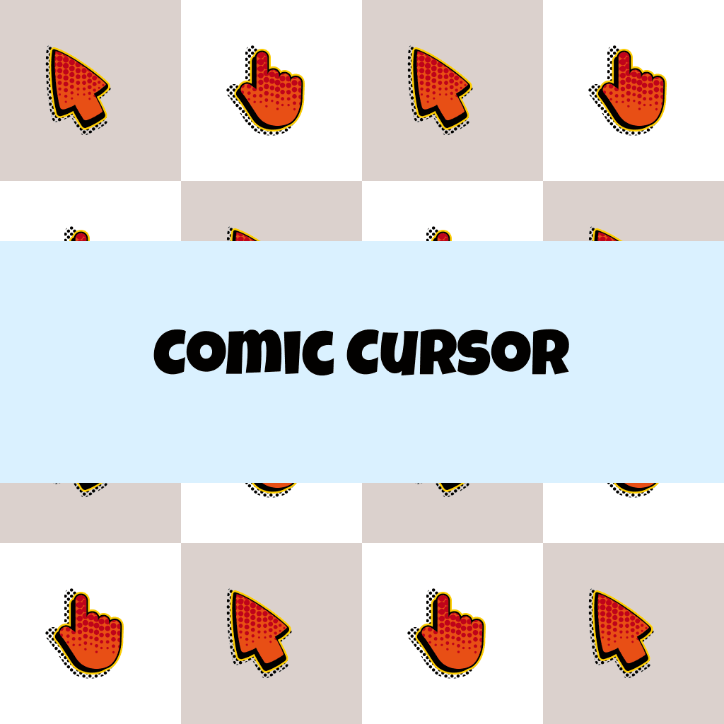 Preview Comic cursor custom cursor pack
